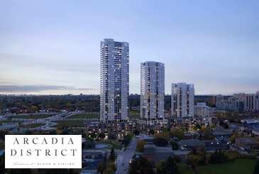 Arcadia District Condos in Toronto by EllisDon Developments