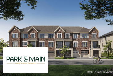 Park & Main Urban Towns in Unionville by Minto Group Inc