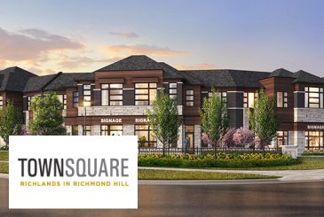 Townsquare Richlands in Richmond Hill by Opus Homes
