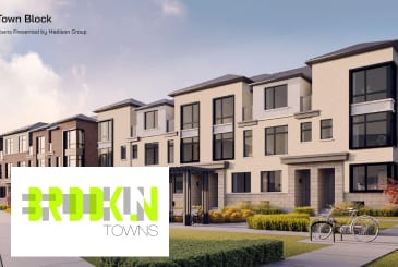Brooklin Towns in Whitby by Madison Group