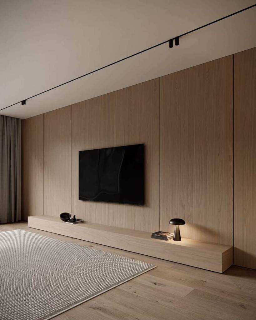 Rendering of The Aristocrat Condos suite interior entertainment