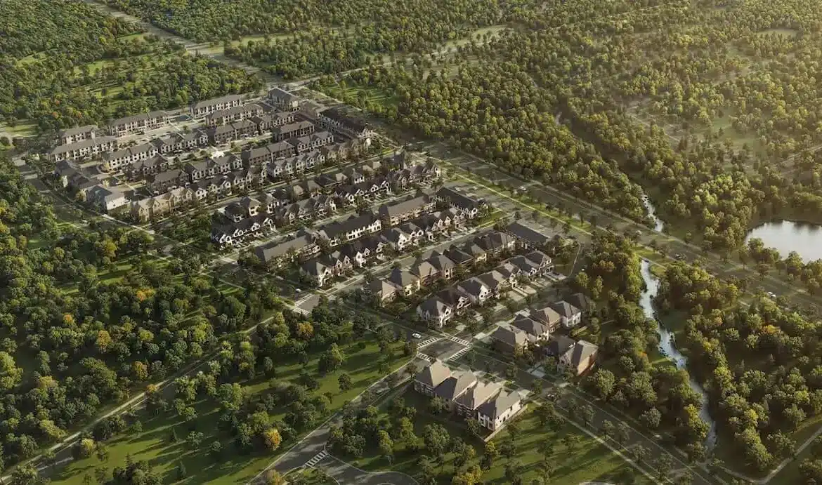 The Heights of Harmony aerial site plan