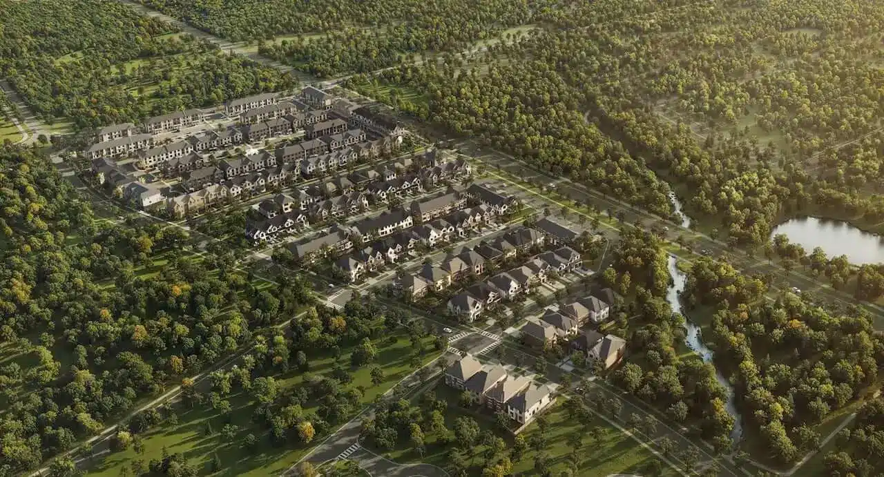 The Heights of Harmony aerial site plan