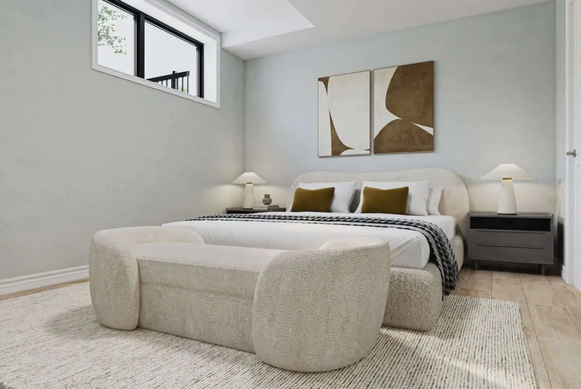 The Heights of Harmony suite interior bedroom
