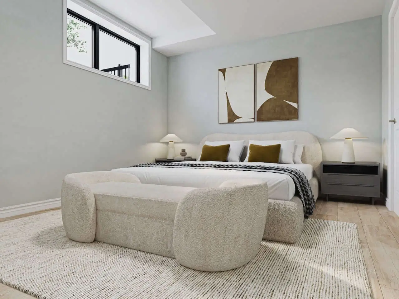 The Heights of Harmony suite interior bedroom