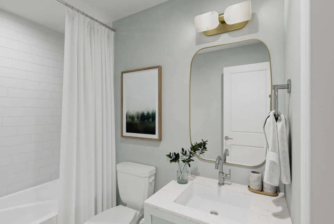 The Heights of Harmony suite interior bathroom