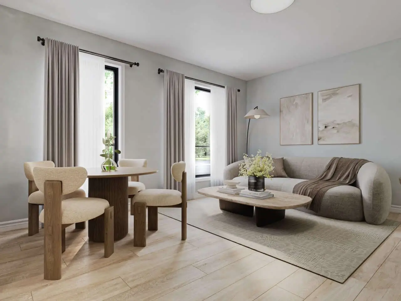 The Heights of Harmony suite interior living area