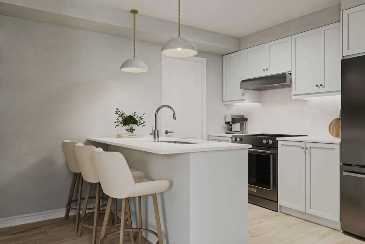 The Heights of Harmony suite interior kitchen