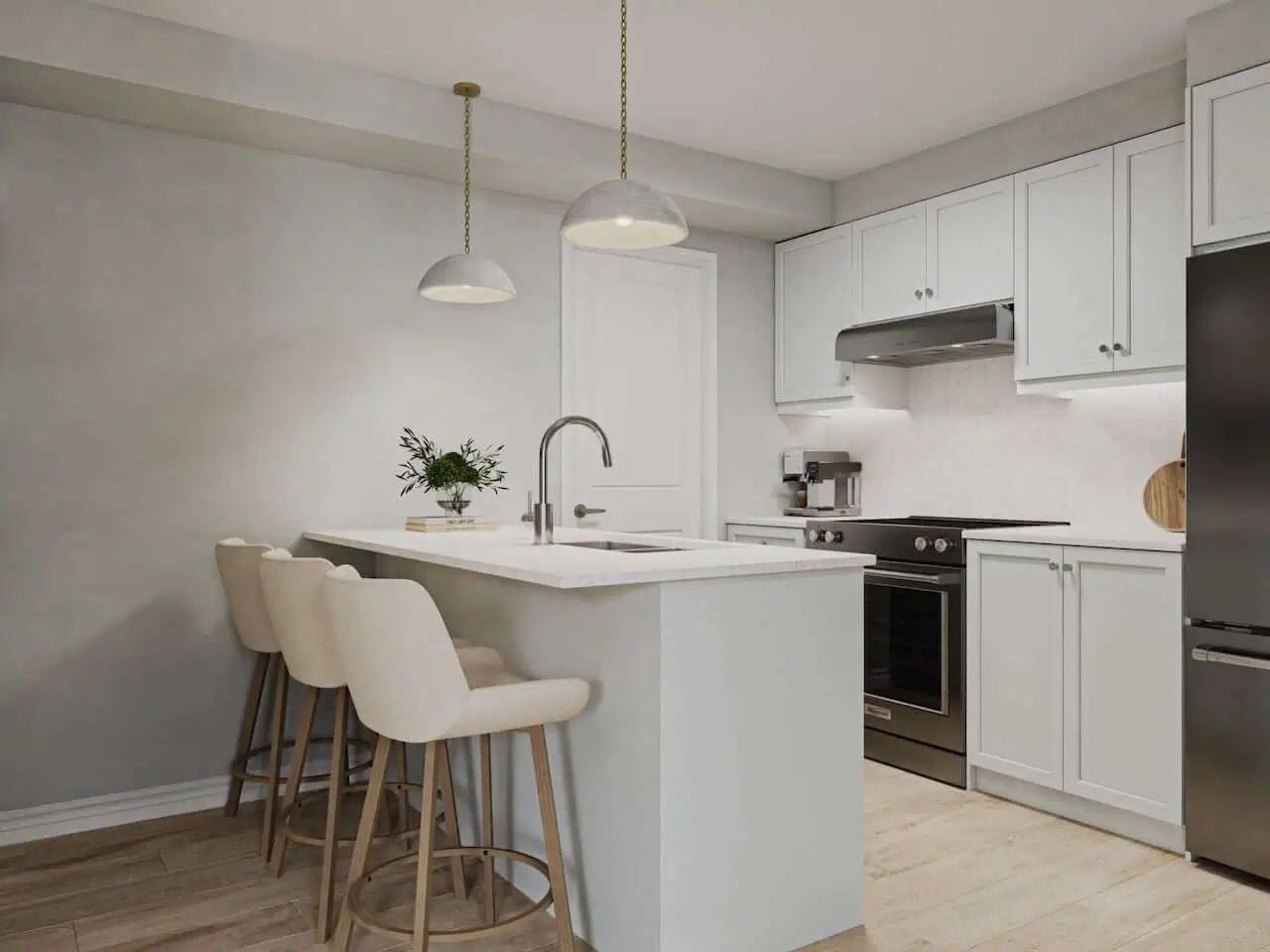The Heights of Harmony suite interior kitchen