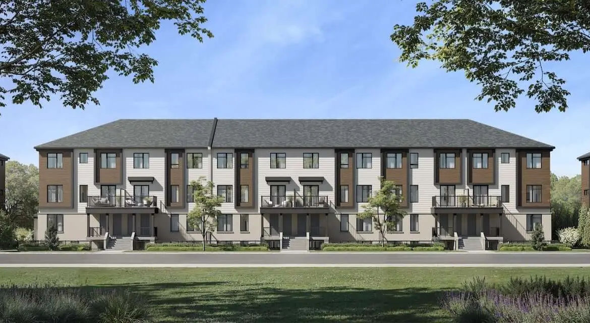 The Heights of Harmony exterior townhomes