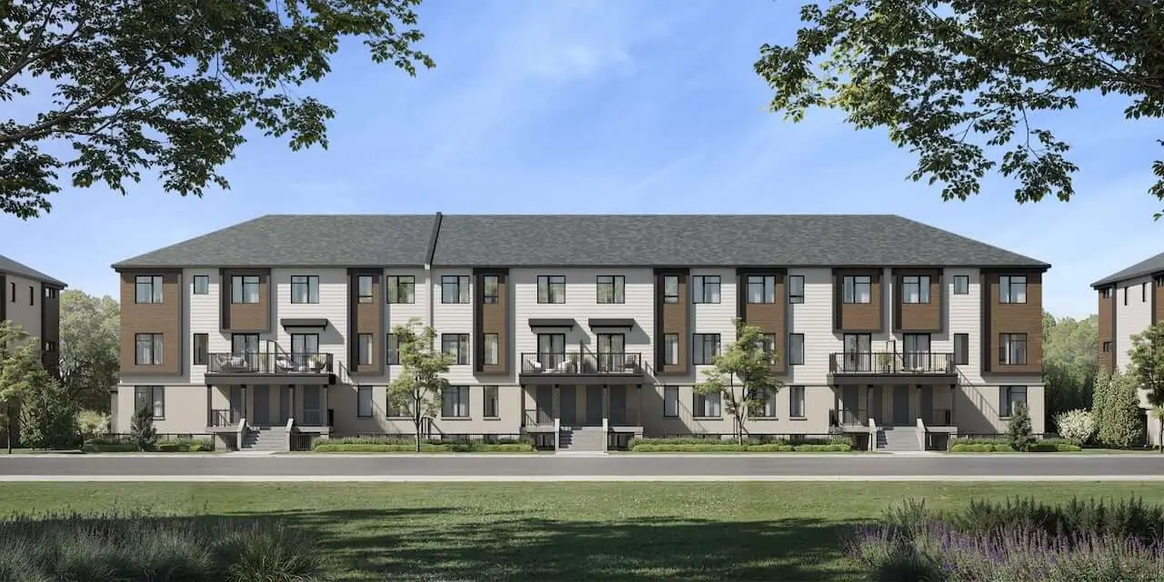 The Heights of Harmony exterior townhomes