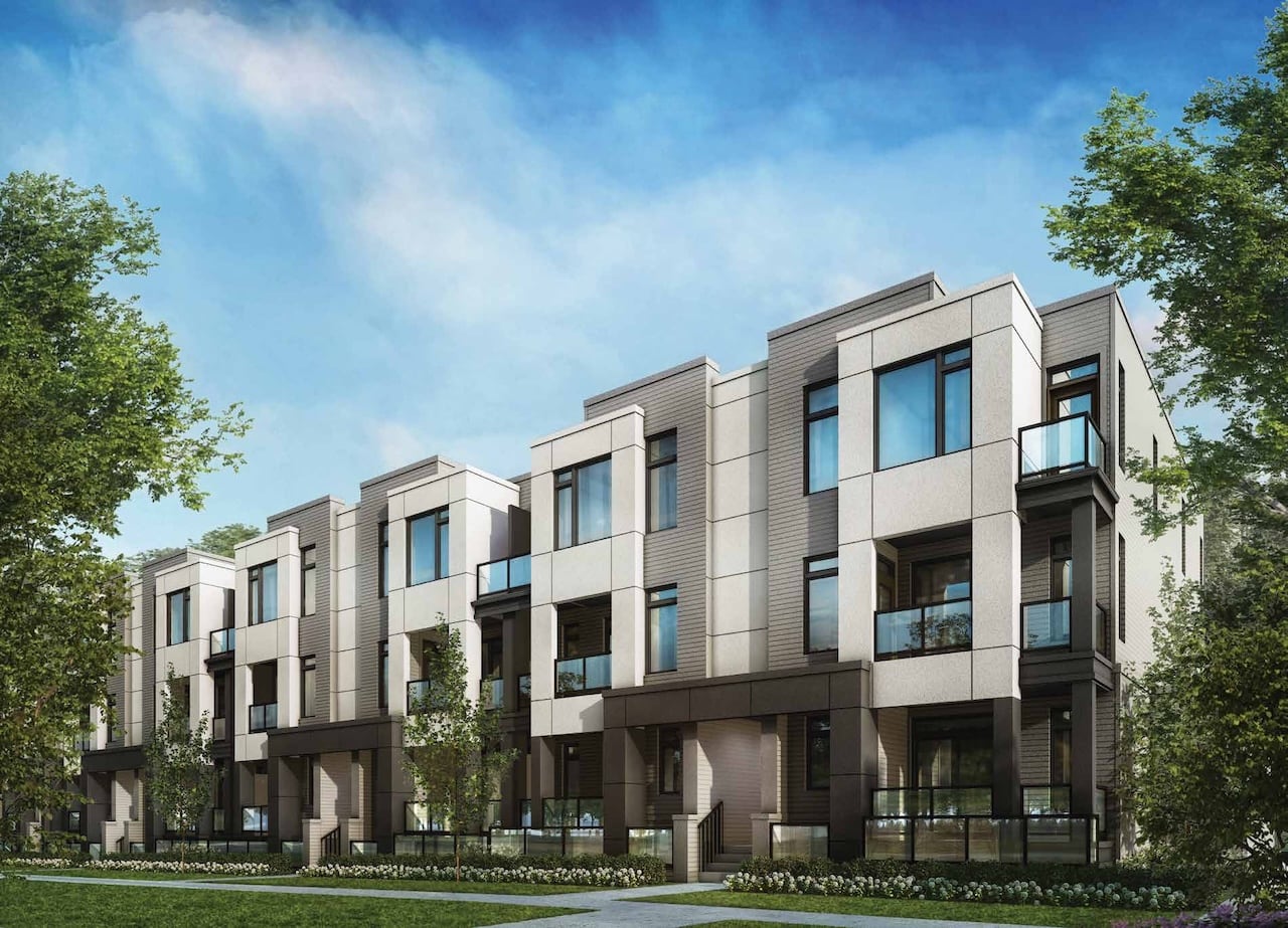Flori Towns Vaughan Terrace Collection Exterior by Treasure hill