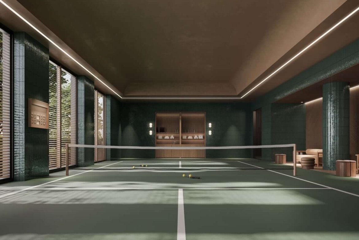 429 Walmer pickleball court