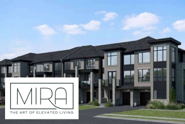 Mira Towns Barrie by Dunsire Developments