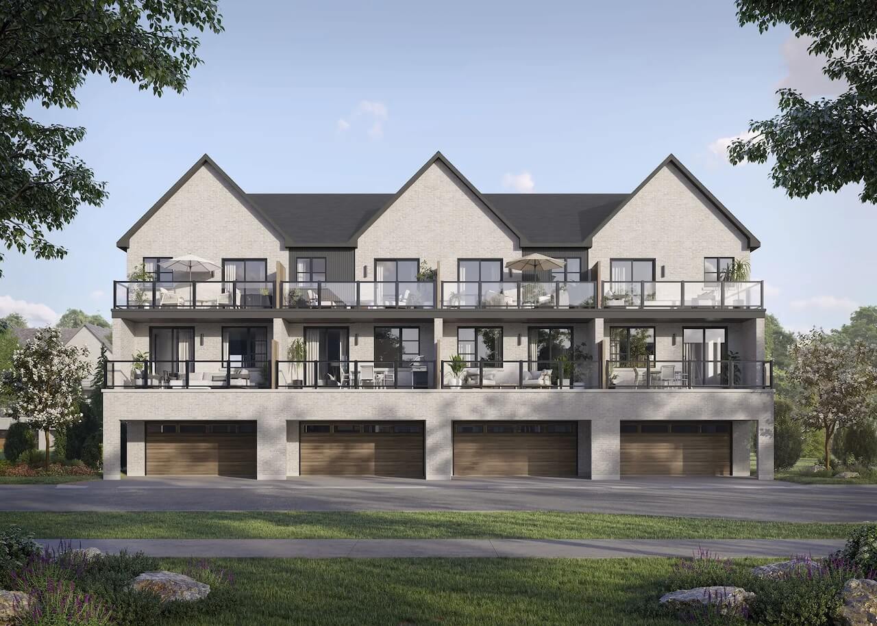 Rendering of The Pier House Collections towns