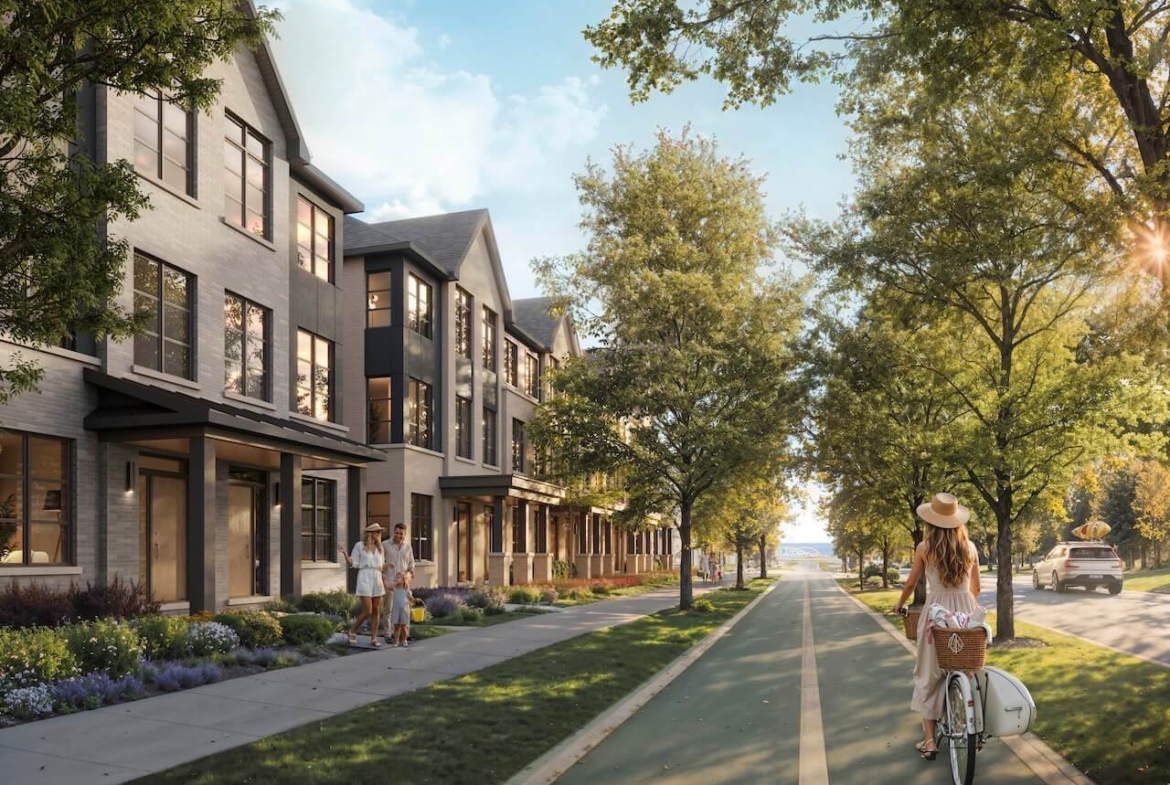 Rendering of The Pier House Collections towns