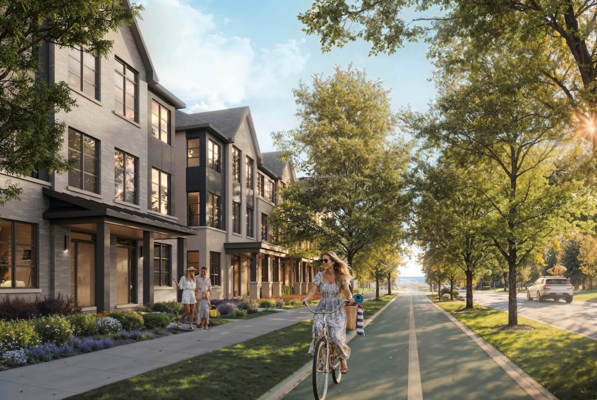 Rendering of The Pier House Collections towns