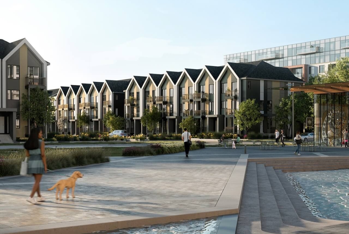 Aura Lakeview Village Streetscape