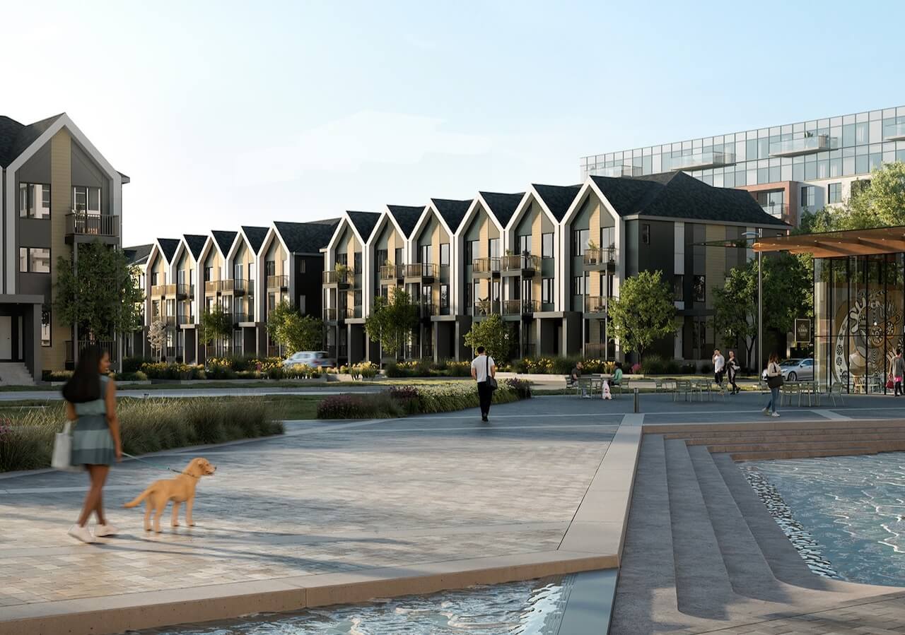 Aura Lakeview Village Streetscape