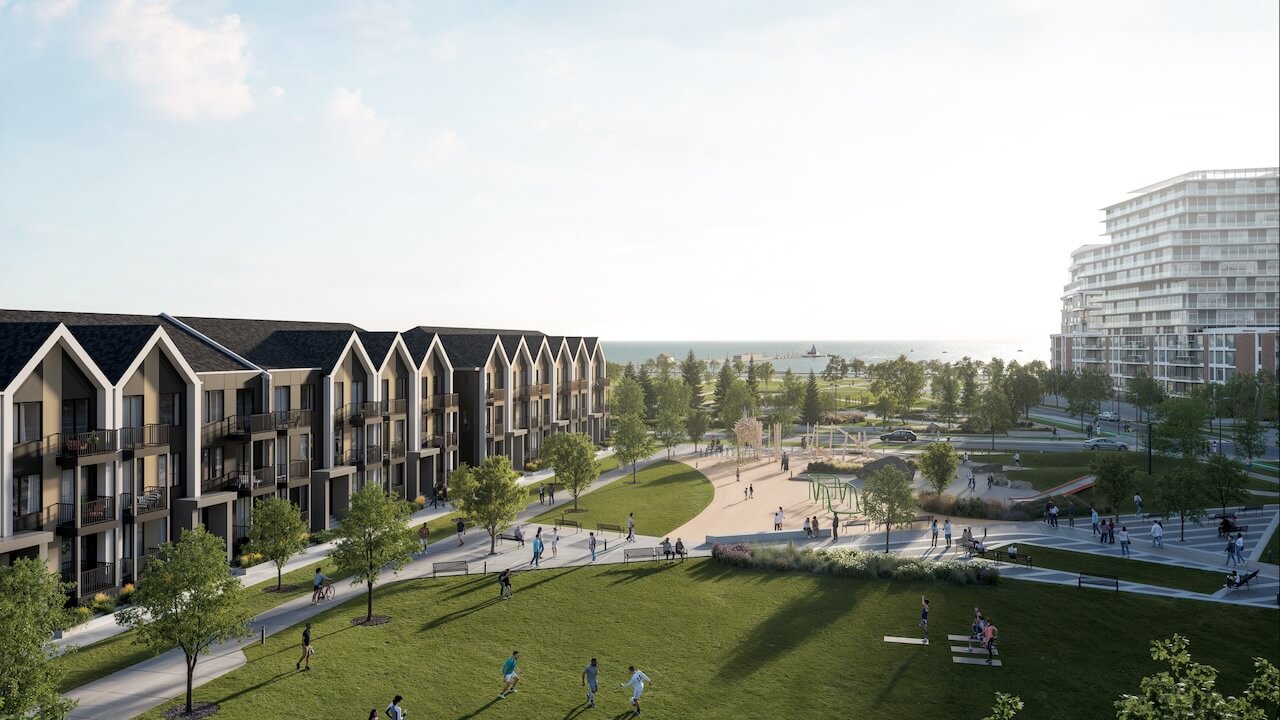 Aura Lakeview Village Aerial Ogden Park