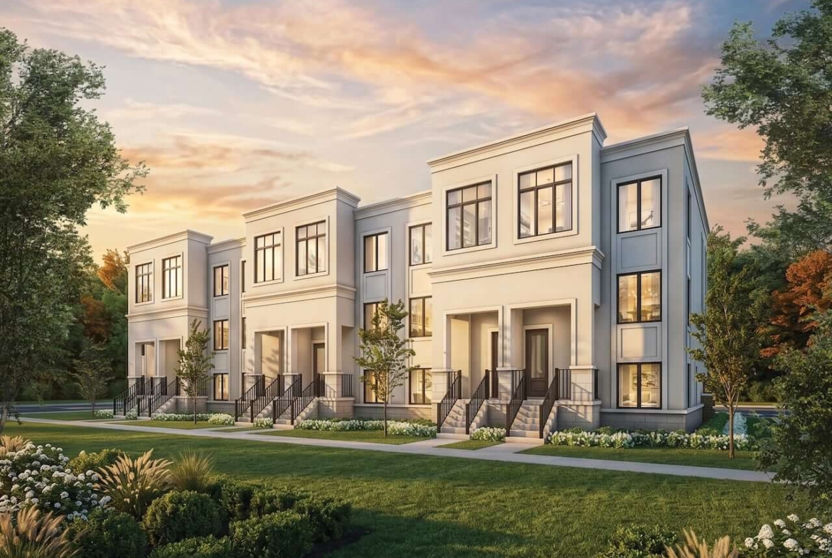 Rendering of Avello Aurora Homes exterior