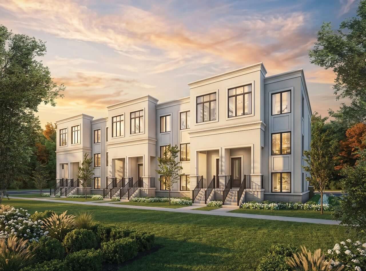 Rendering of Avello Aurora Homes exterior